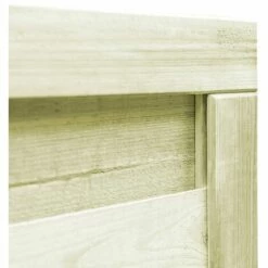 VidaXL Portillon Bois De Pin Imprégné 100 X 75 Cm Vert - Vert -Portail Soldes Boutique 11332415 4