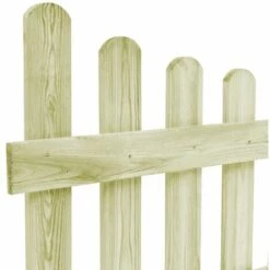 VidaXL Portail De Jardin Pin Imprégné 170 X 60 Cm - Vert 10 VidaXL Portail De Jardin Pin Imprégné 170 X 60 Cm - Vert -Portail Soldes Boutique 11643745 4