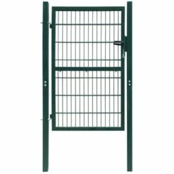 VIDAXL Portillon De Jardin 2D (Single) Vert 106 X 210 Cm - Vert