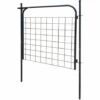 VIDAXL Portail De Clôture De Jardin 100 X 100 Cm Anthracite - Gris 2 VIDAXL Portail De Clôture De Jardin 100 X 100 Cm Anthracite - Gris -Portail Soldes Boutique 14267788 1