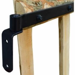 VIDAXL Portillon Simple Bois De Noisetier 100 X 120 Cm - Beige -Portail Soldes Boutique 14268479 4