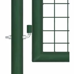 Portillon Acier 350x75 Cm Vert VidaXL -Portail Soldes Boutique 15292047 5