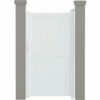 HABITAT ET JARDIN Portillon Aluminium "Lola" - 101.2 X 155.9 Cm - Blanc - Blanc. -Portail Soldes Boutique 18275096 1