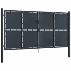Portail De Jardin Acier 300 X 200 Cm Anthracite VidaXL - Anthracite 8 Portail De Jardin Acier 300 X 200 Cm Anthracite VidaXL - Anthracite -Portail Soldes Boutique 18302851 2