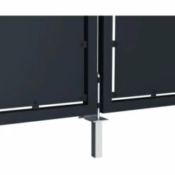 Portail De Jardin Acier 400 X 175 Cm Anthracite VidaXL - Anthracite 10 Portail De Jardin Acier 400 X 175 Cm Anthracite VidaXL - Anthracite -Portail Soldes Boutique 18302857 4