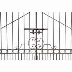 BISCOTTINI PORTAIL EN FER PORTE AJOURÉ PLEIN. L410xPR12xH298 CM. Fabriqué En Italie 10 BISCOTTINI PORTAIL EN FER PORTE AJOURÉ PLEIN. L410xPR12xH298 CM. Fabriqué En Italie -Portail Soldes Boutique 18546300 4