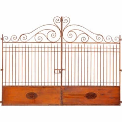 BISCOTTINI PORTAIL EN FER PORTE AJOURÉ PLEIN L400XPR8XH300 CM -Portail Soldes Boutique 18547974 3