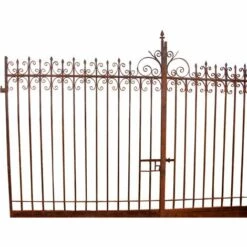 BISCOTTINI PORTAIL EN FER PORTE AJOURÉ PLEIN L332XPR8XH254 CM -Portail Soldes Boutique 18547983 5