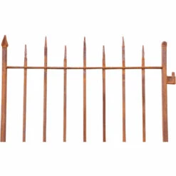 BISCOTTINI PORTAIL EN FER PORTE AJOURÉ PLEIN L96XPR8XH200 CM -Portail Soldes Boutique 18547987 5