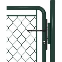 VidaXL Portillon Acier 100 X 75 Cm Vert - Vert 8 VidaXL Portillon Acier 100 X 75 Cm Vert - Vert -Portail Soldes Boutique 18713129 3