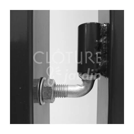 CLOTURE & JARDIN Portillon Jardin Barreaudé Gris Anthracite JARDIPLUS - 1 Mètre - Gris Anthracite (RAL 7016) 6 CLOTURE & JARDIN Portillon Jardin Barreaudé Gris Anthracite JARDIPLUS - 1 Mètre - Gris Anthracite (RAL 7016) – Image 4