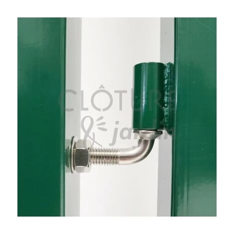 CLOTURE & JARDIN Portillon Jardin Barreaudé Vert JARDIPLUS - 1 Mètre - Vert (RAL 6005) 6 CLOTURE & JARDIN Portillon Jardin Barreaudé Vert JARDIPLUS - 1 Mètre - Vert (RAL 6005) – Image 4