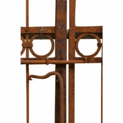 BISCOTTINI Porte En Fer Porte Plein L348xPR4xH250 Cm -Portail Soldes Boutique 20353568 3