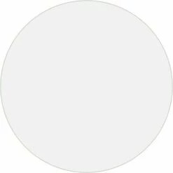 Protecteur De Table Transparent Ø 120 Cm 2 Mm PVC VidaXL - Transparent