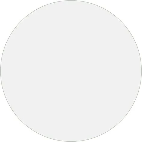 Protecteur De Table Transparent Ø 120 Cm 2 Mm PVC VidaXL - Transparent 3 Protecteur De Table Transparent Ø 120 Cm 2 Mm PVC VidaXL - Transparent