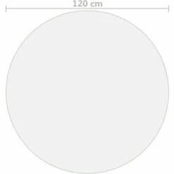 Protecteur De Table Transparent Ø 120 Cm 2 Mm PVC VidaXL - Transparent 11 Protecteur De Table Transparent Ø 120 Cm 2 Mm PVC VidaXL - Transparent -Portail Soldes Boutique 22974318 5