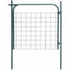Topdeal Portail De Clôture De Jardin 100 X 100 Cm Vert -Portail Soldes Boutique 23768854 1