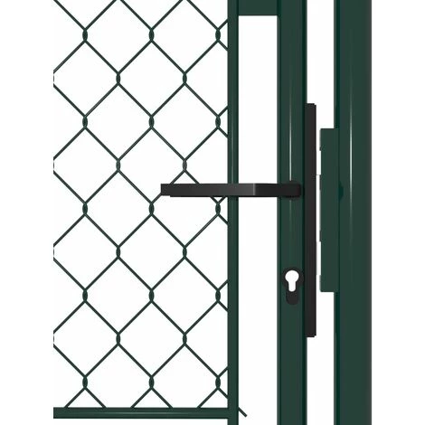 YOUTHUP Portillon Acier 100 X 175 Cm Vert - Vert 5 YOUTHUP Portillon Acier 100 X 175 Cm Vert - Vert – Image 3