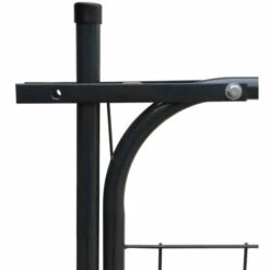 Hommoo Portail De Cloture De Jardin 100 X 100 Cm Anthracite HDV04428 9 Hommoo Portail De Cloture De Jardin 100 X 100 Cm Anthracite HDV04428 -Portail Soldes Boutique 24995659 3