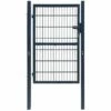 Hommoo Portillon Acier 106 X 250 Cm Anthracite HDV04251 -Portail Soldes Boutique 25257619 1