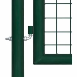 Hommoo Portillon Acier 100x175 Cm Vert HDV06529 9 Hommoo Portillon Acier 100x175 Cm Vert HDV06529 -Portail Soldes Boutique 25257898 3