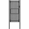 Portail De Clôture De Jardin Acier 1x2,5 M Anthracite VidaXL - Anthracite -Portail Soldes Boutique 25524610 1