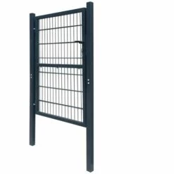 ASUPERMALL Portillon De Jardin 2D (Single), Gris Anthracite, 106 X 210 Cm -Portail Soldes Boutique 25822144 5