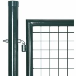 TRUE DEAL Portail De Clôture Acier 306x175 Cm Vert -Portail Soldes Boutique 26309332 4