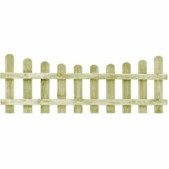 TRUE DEAL Portail De Jardin Pin Imprégné 170 X 60 Cm -Portail Soldes Boutique 26367131 3