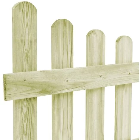ASUPERMALL Portail De Jardin Pin Impregne FSC 170 X 60 Cm 4 ASUPERMALL Portail De Jardin Pin Impregne FSC 170 X 60 Cm – Image 2