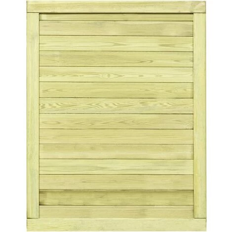 ASUPERMALL Portail De Jardin Bois De Pin Impregne 125 X 100 Cm 5 ASUPERMALL Portail De Jardin Bois De Pin Impregne 125 X 100 Cm – Image 3
