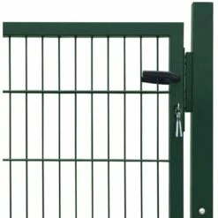 LITZEE Portillon De Jardin 2D (Single) Vert 106 X 130 Cm -Portail Soldes Boutique 27604953 4