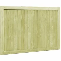 TRUE DEAL Portillons De Jardin 2 Pcs Bois De Pin Imprégné 300x100 Cm 11 TRUE DEAL Portillons De Jardin 2 Pcs Bois De Pin Imprégné 300x100 Cm -Portail Soldes Boutique 28296297 5