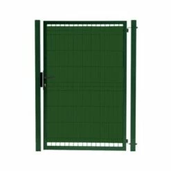 CLOTURE & JARDIN Kit Portillon Jardin Grillagé Occultable Vert - JARDIPRO + Occultation - 1,10 Mètre