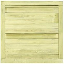 TRUE DEAL Portail De Jardin Bois De Pin Imprégné 100 X 100 Cm -Portail Soldes Boutique 28910323 3