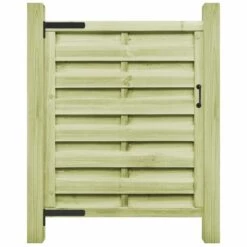 YOUTHUP Portillon Bois De Pin Imprégné 100 X 125 Cm Vert - Vert