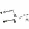 2 Charnières M12 Pr Portillon De Jardin Avec 2 Supports à Souder L 150mm LOCINOX - GAM12150. -Portail Soldes Boutique 2945834 1