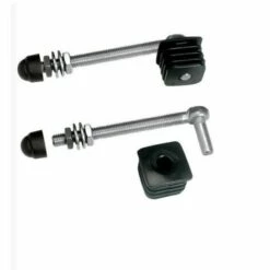 2 Charnières Pour Portillons De Jardin, Profil Carrés 30x30mm Long 130mm LOCINOX - GBM1230130.