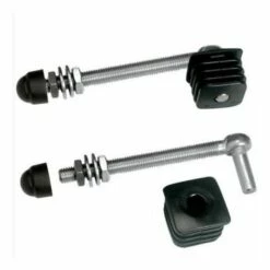 2 Charnières Pour Portillons De Jardin, Profil Carrés 30x30mm Long 150mm LOCINOX - GBM1230150.