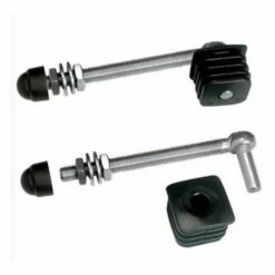 2 Charnières Pour Portillons De Jardin, Profil Carrés 40x40mm Long 150mm LOCINOX - GBM1240150.