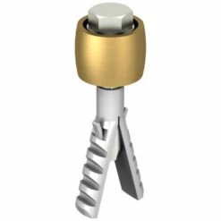 SLID'UP BY MANTION Guide Olive En Laiton Ø24 Mm Sur Cheville Pour Porte Jusqu'à 400 Kg