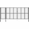 Portail De Jardin Acier 150x495 Cm Anthracite VidaXL -Portail Soldes Boutique 30289975 1