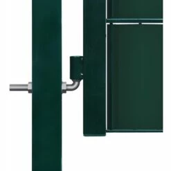 TRUE DEAL Portail De Clôture Acier 100x101 Cm Vert 8 TRUE DEAL Portail De Clôture Acier 100x101 Cm Vert -Portail Soldes Boutique 30494306 3