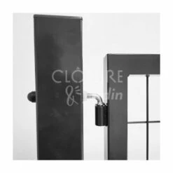 CLOTURE & JARDIN Portail Grillagé Gris JARDIMALIN - Largeur 3m - 1 Mètre - Gris Anthracite (RAL 7016) -Portail Soldes Boutique 30866742 3