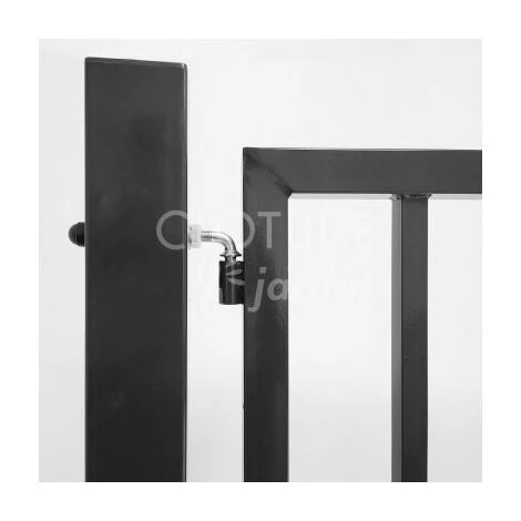 CLOTURE & JARDIN Portail Barreaudé Gris JARDIPLUS - Largeur 4m - 1 Mètre - Gris Anthracite (RAL 7016) 5 CLOTURE & JARDIN Portail Barreaudé Gris JARDIPLUS - Largeur 4m - 1 Mètre - Gris Anthracite (RAL 7016) – Image 3