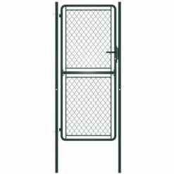 ASUPERMALL Portillon Acier 100 X 175 Cm Vert
