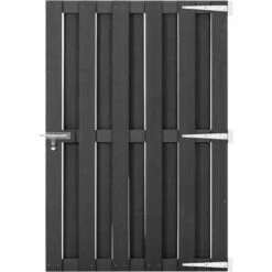 ASUPERMALL Portillon WPC 100x150 Cm Gris