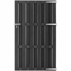 ASUPERMALL Portillon WPC 100x170 Cm Gris