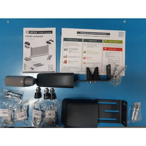 AUTOURDUPORTAIL Portail Coulissant YEL Gris 7016 - L356 Cm X H166 Cm En Aluminium Motorisé Somfy AUTOUR DU PORTAIL 6 AUTOURDUPORTAIL Portail Coulissant YEL Gris 7016 - L356 Cm X H166 Cm En Aluminium Motorisé Somfy AUTOUR DU PORTAIL – Image 4