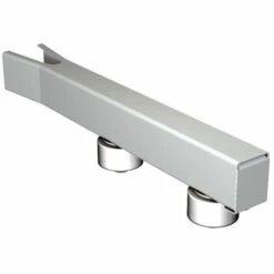 SLID'UP BY MANTION Guide Haut Réglable à Sceller Pour Portail Coulissant, 2 Olives Ø50 H25 Mm